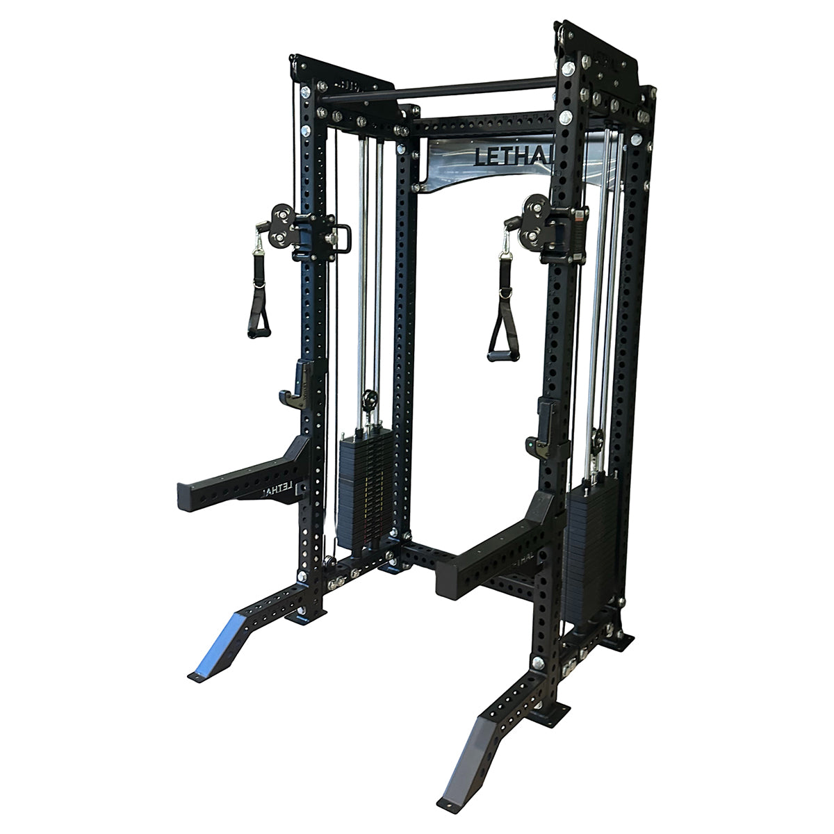 LETHAL-FTPR1-FUNCTIONAL TRAINER ROWER RACK COMBO