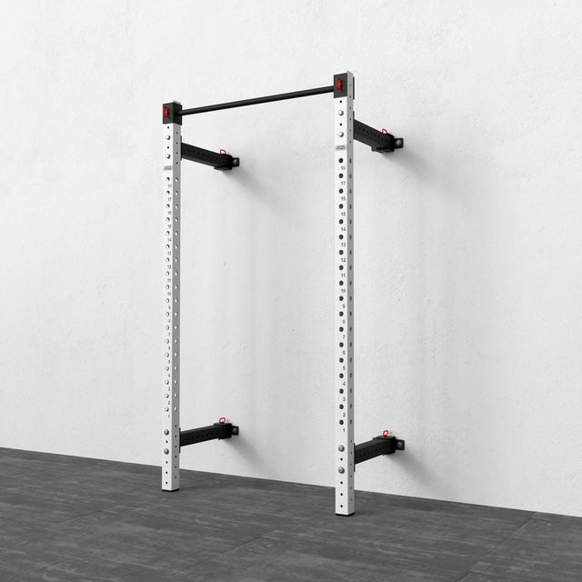 FOLD-BACK WALL-MOUNT RACK
