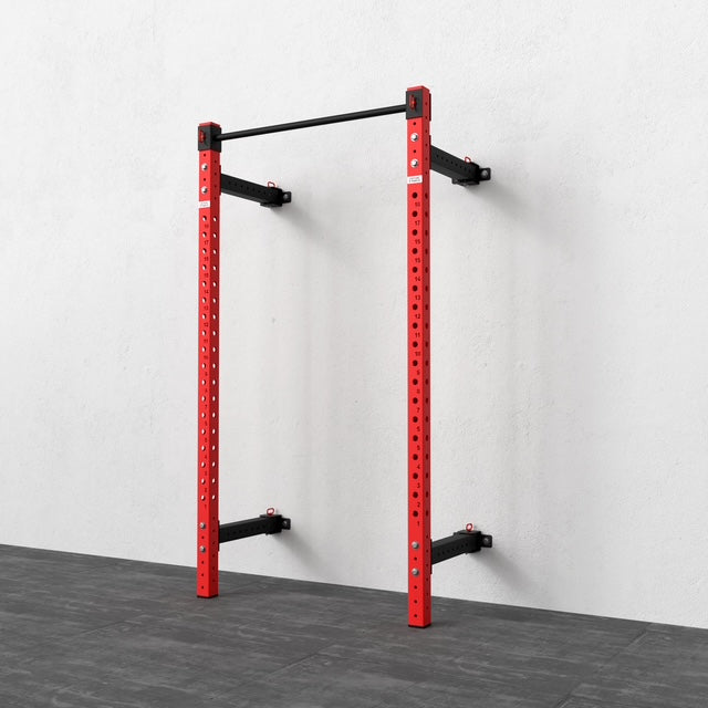 FOLD-BACK WALL-MOUNT RACK