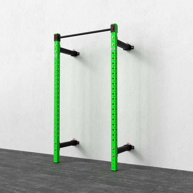 FOLD-BACK WALL-MOUNT RACK