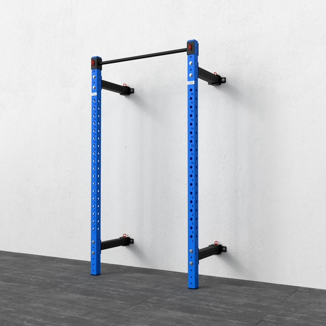 FOLD-BACK WALL-MOUNT RACK