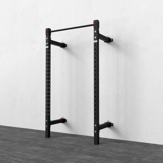 FOLD-BACK WALL-MOUNT RACK