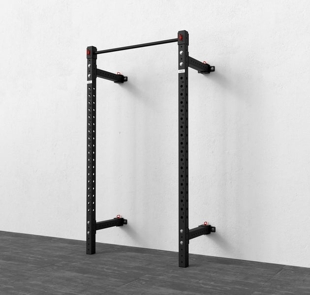 FOLD-BACK WALL-MOUNT RACK