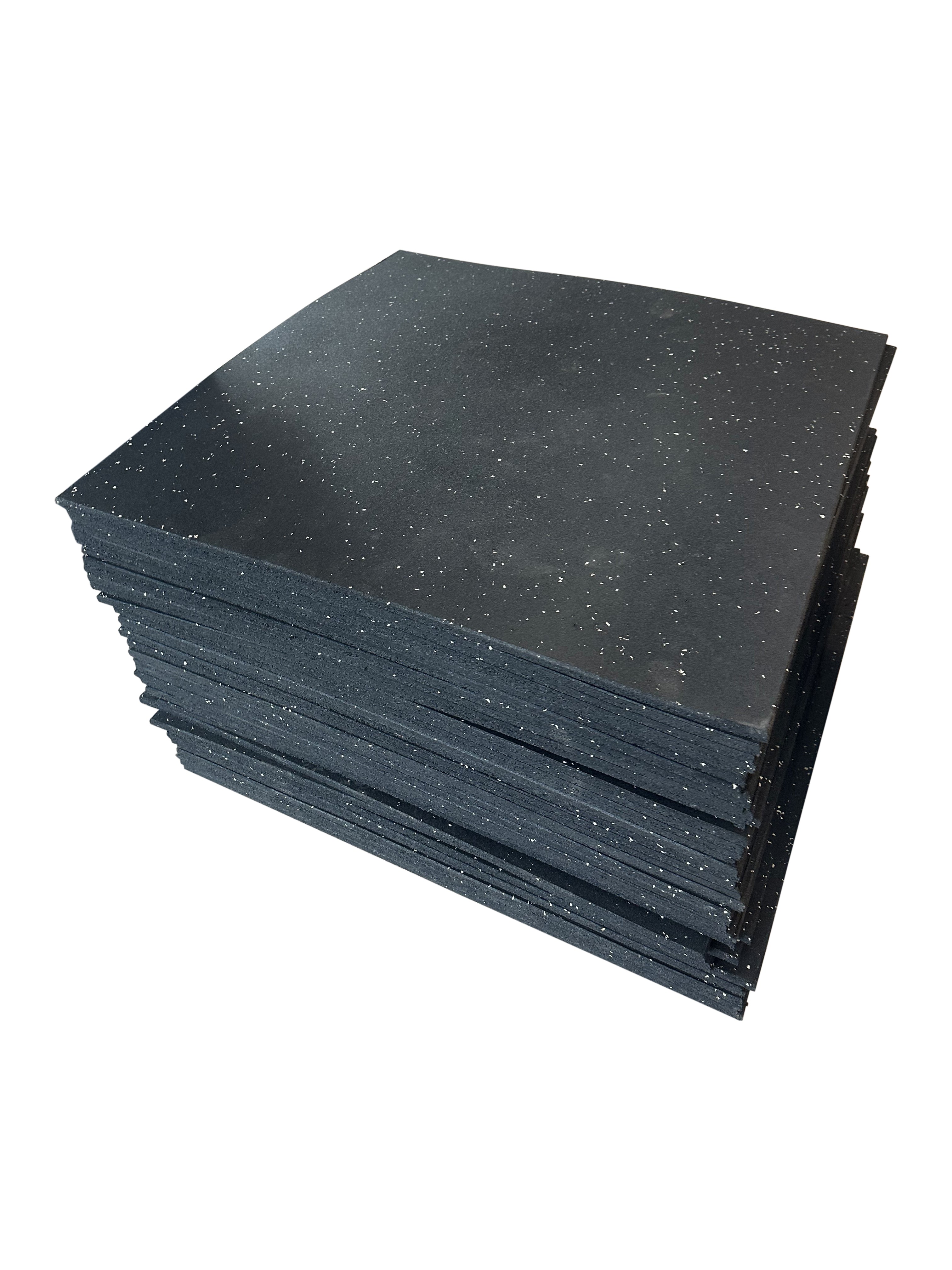 11 Square Foot Tile Rubber Mat 3 1/3' x 3 1/3' BUNDLE PACKS