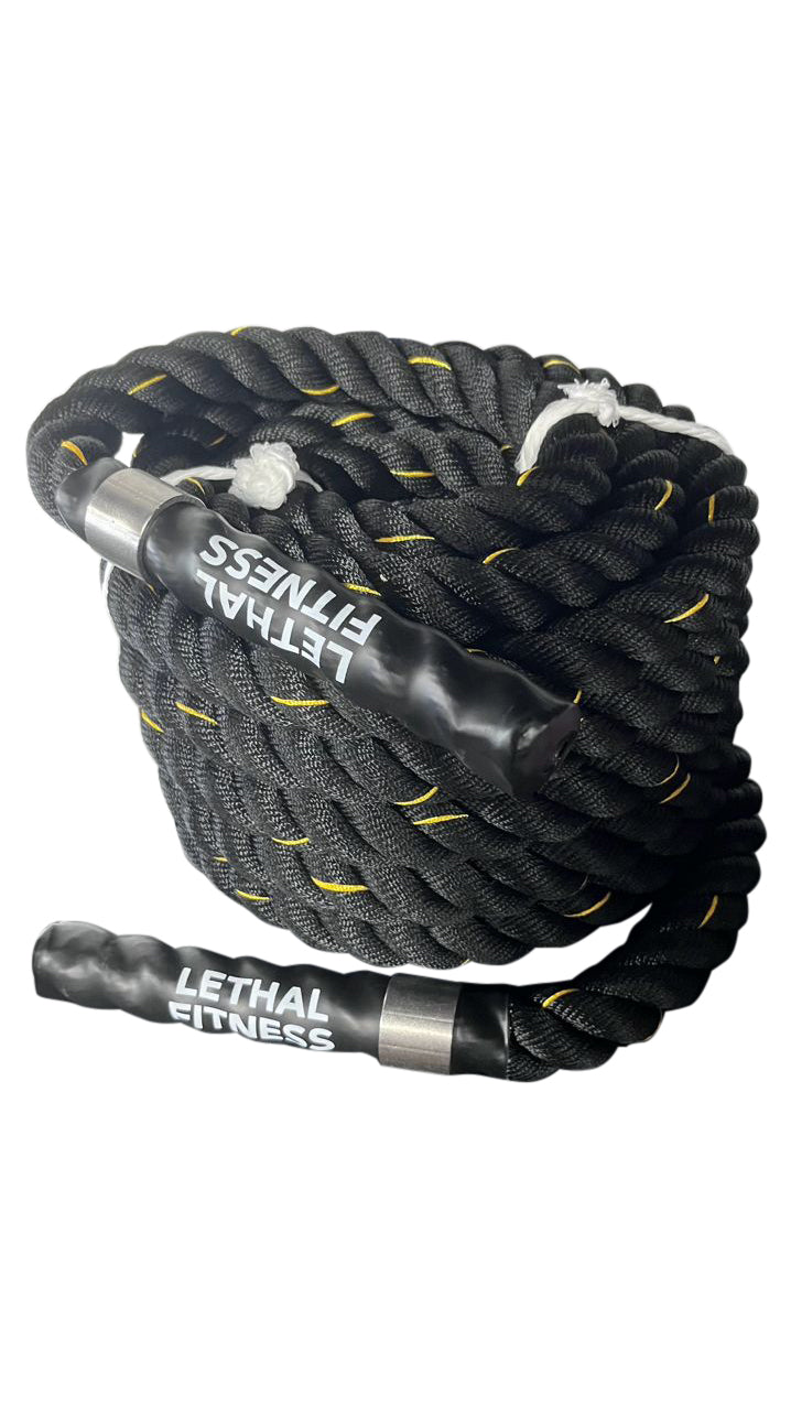 LETHAL FITNESS BATTLE ROPE 1.5" X 40'