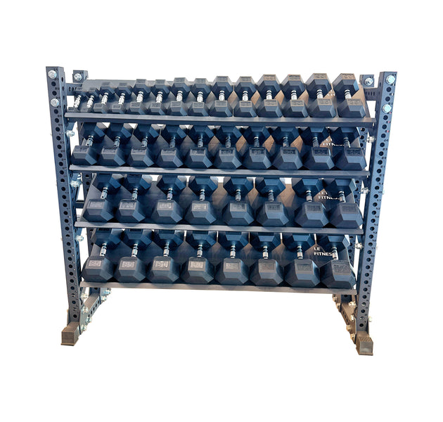 LETHAL FITNESS PLATINUM SERIES STORAGE RACK