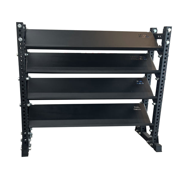 LETHAL FITNESS PLATINUM SERIES STORAGE RACK